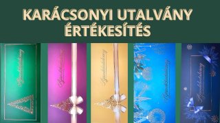 VIP karácsonyi utalvány értékesítés
