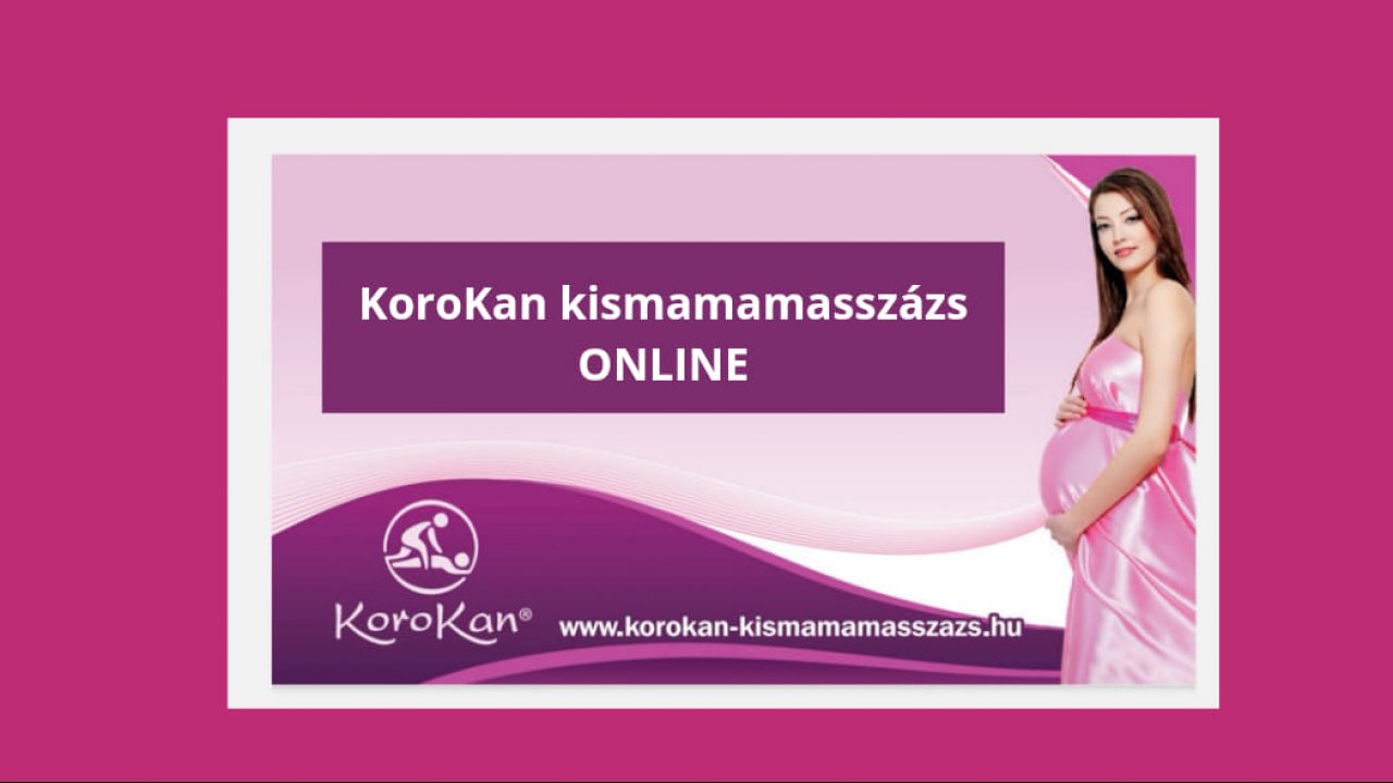 KoroKan kismama és senior masszázstanfolyam