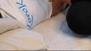 Kismama, senior  masszázs 4. oldaltfekve teljes