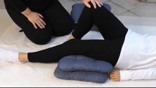 Kismama, senior  5. háton fekve